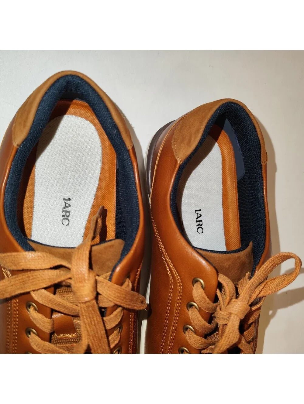 Bruno Marc Casual Dress Sneakers Men's Lace Up Shoes Brown Size 10